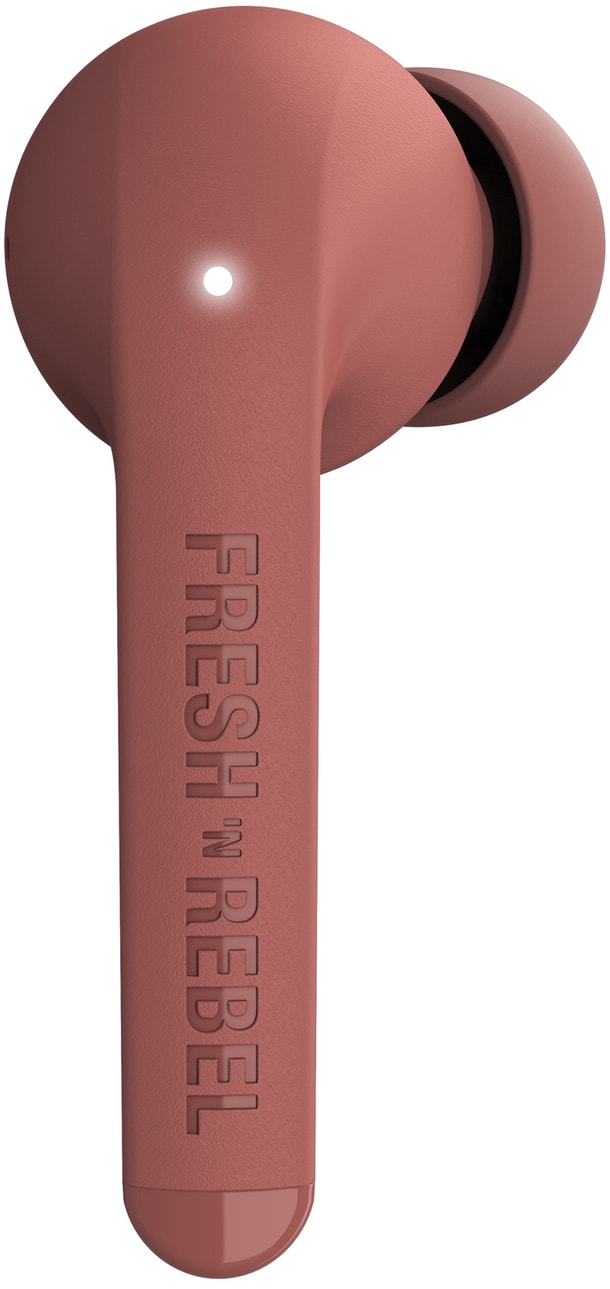 FRESH 'N REBEL Ecouteurs True Wireless  - TWINS-FUSE-ROUGE