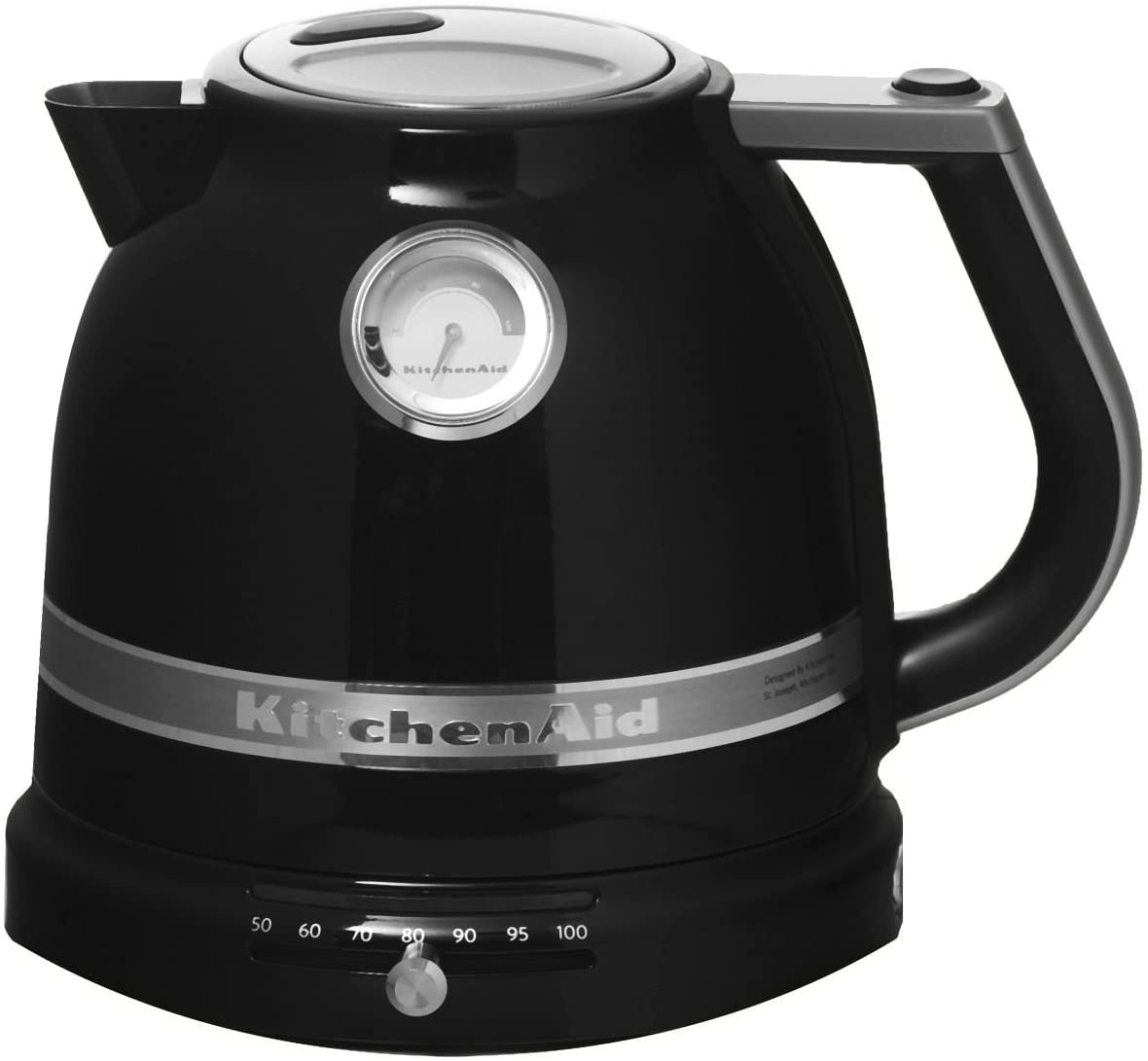 Bouilloire KITCHENAID Température réglable 1,5L 2400W Noir 5KEK1522EOB