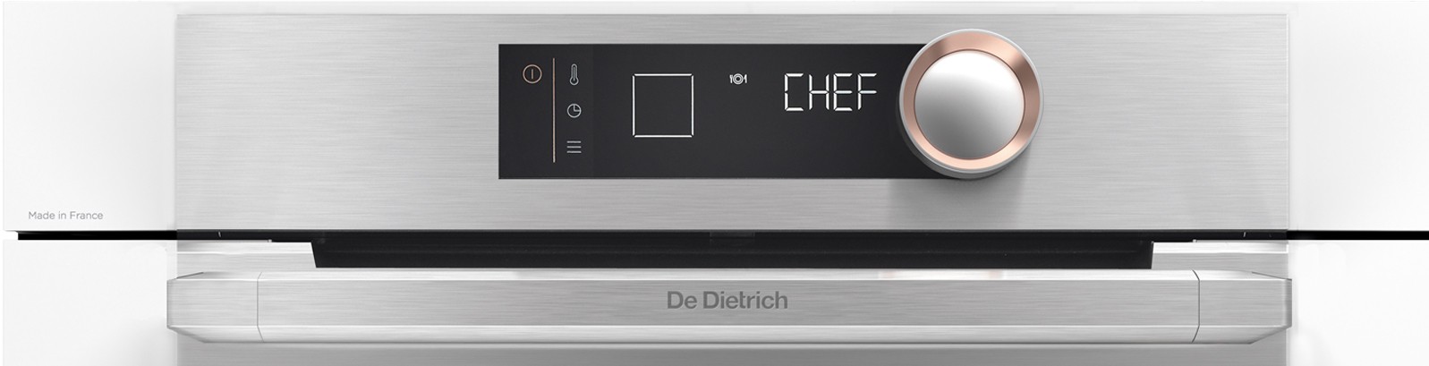 DE DIETRICH Four encastrable pyrolyse Basse temperature Mode Chef 73L Blanc - DOP8360W
