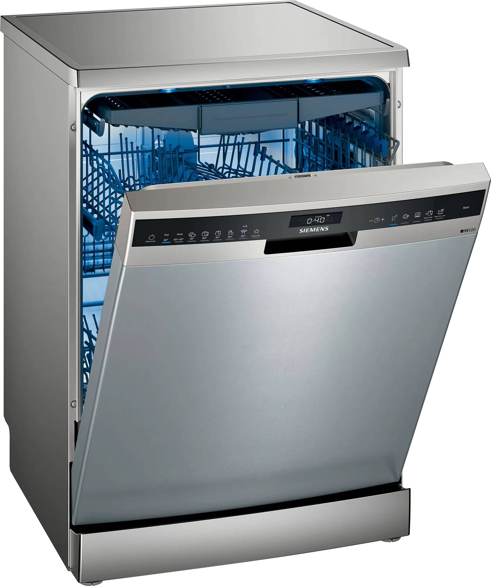 SIEMENS Lave vaisselle 60 cm iQ500 Home Connect 14 couverts  SN25ZI49CE