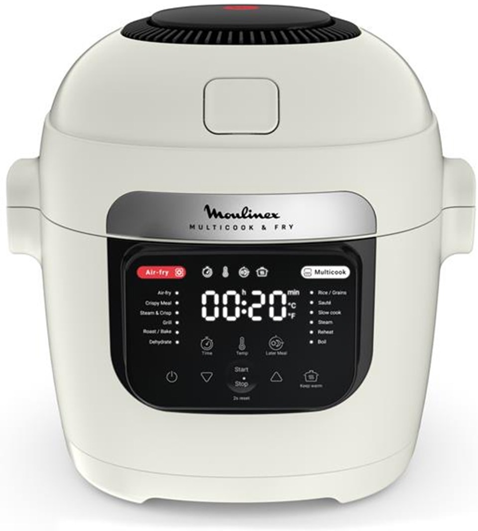 Multicuiseur MOULINEX Aifryer, 6 personnes, 6L, 1200W MZ7301F0