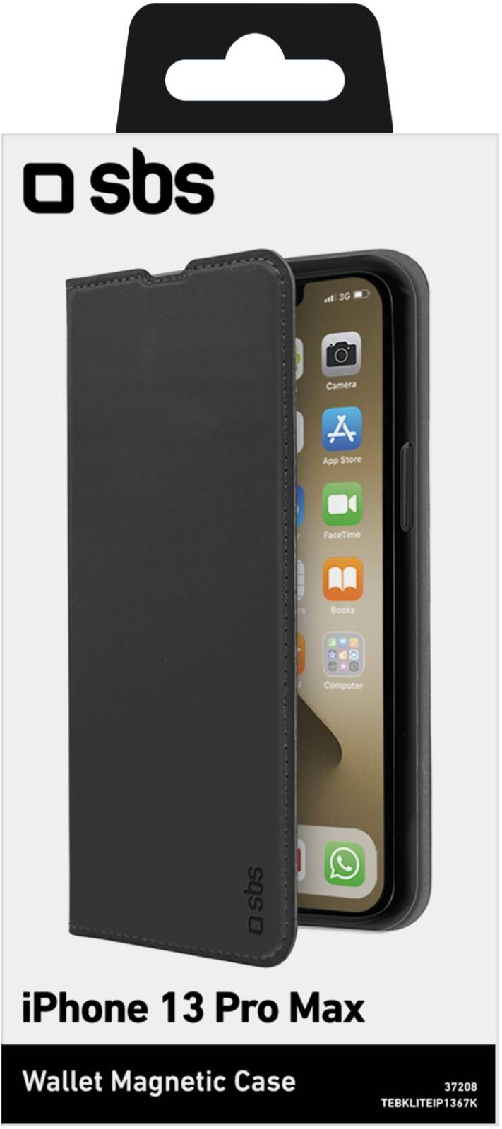 SBS Etui Etui de protection Wallet Lite pour iPhone 13 Pro Max - ETUI-IPHONE13PROMAX