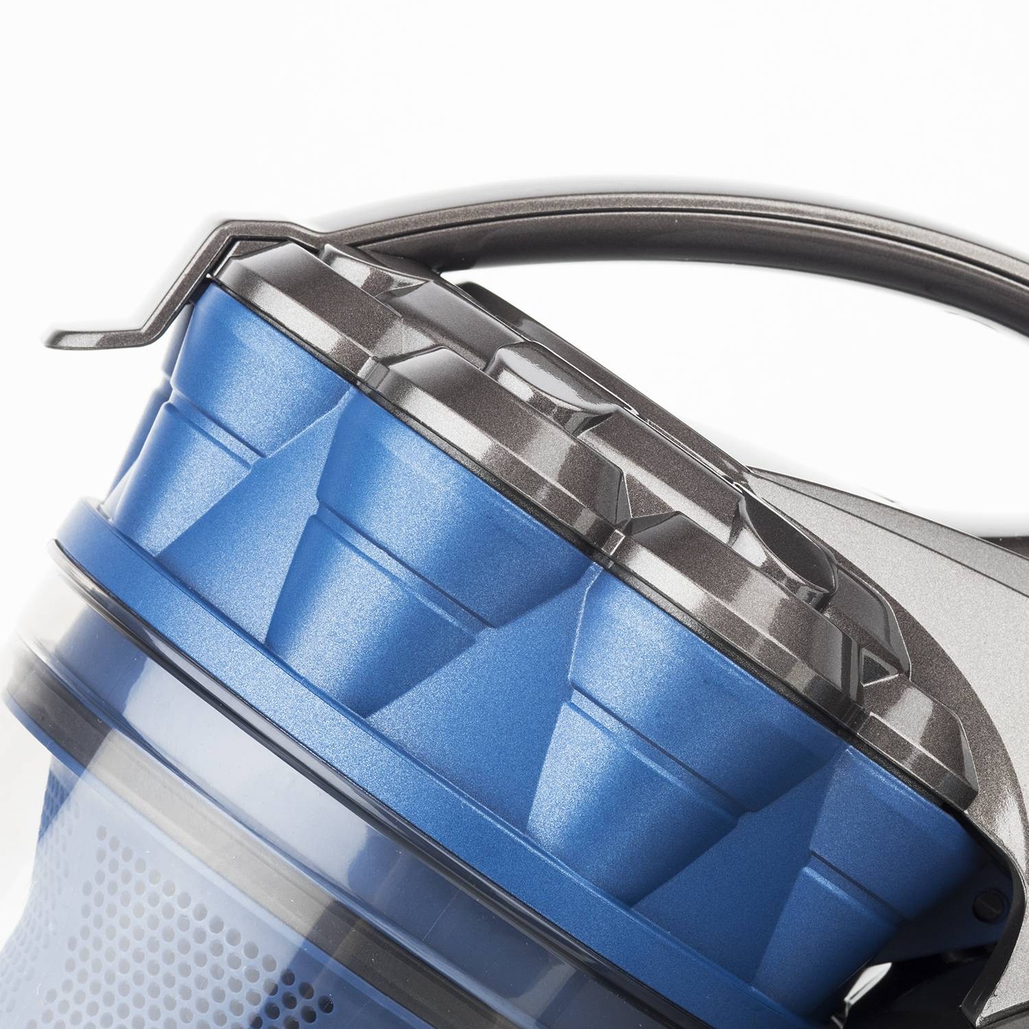 Aspirateur traîneau H.KOENIG sans sac Multicyclonique Compact+ Spécial Animaux Bleu - STC68