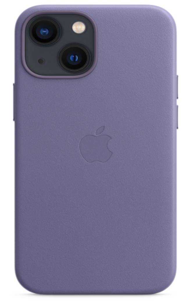Coque iPhone APPLE 13 mini cuir glycine - MM0H3ZM/A