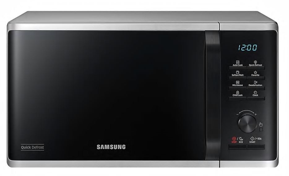 SAMSUNG Micro ondes Mode Eco 800W 23L Gris   MS23K3515ASEF