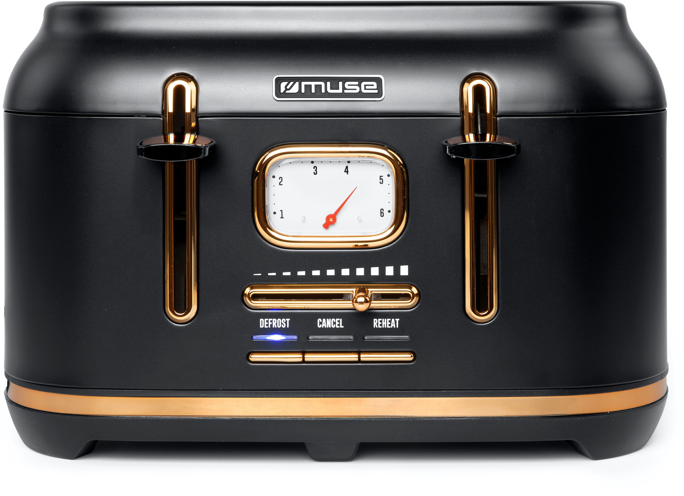 MUSE Grille pain 4 fentes 1800W  MS-131BC