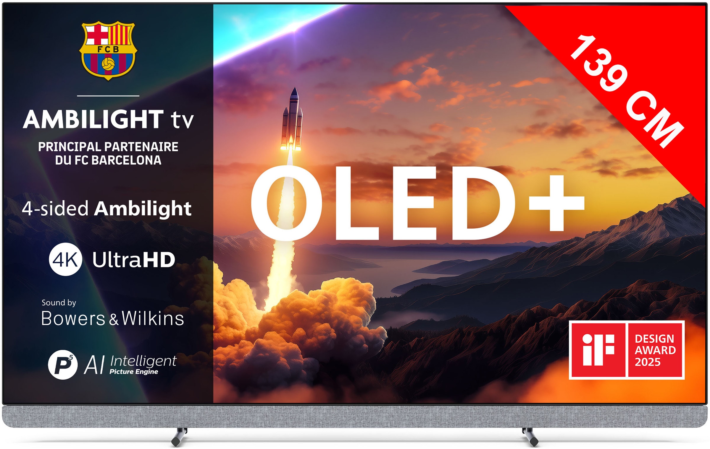 TV OLED 4K 139 cm PHILIPS - 55OLED910 TV OLED 4K 139 cm PHILIPS - 55OLED910