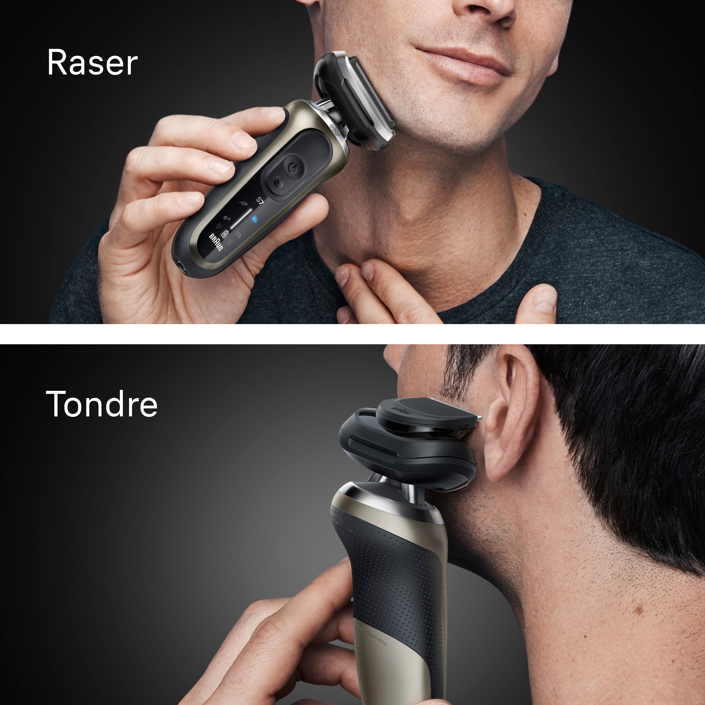 Rasoir électrique BRAUN SkinFlex 360° SensoAdapt Wet & Dry - 72-C1200S