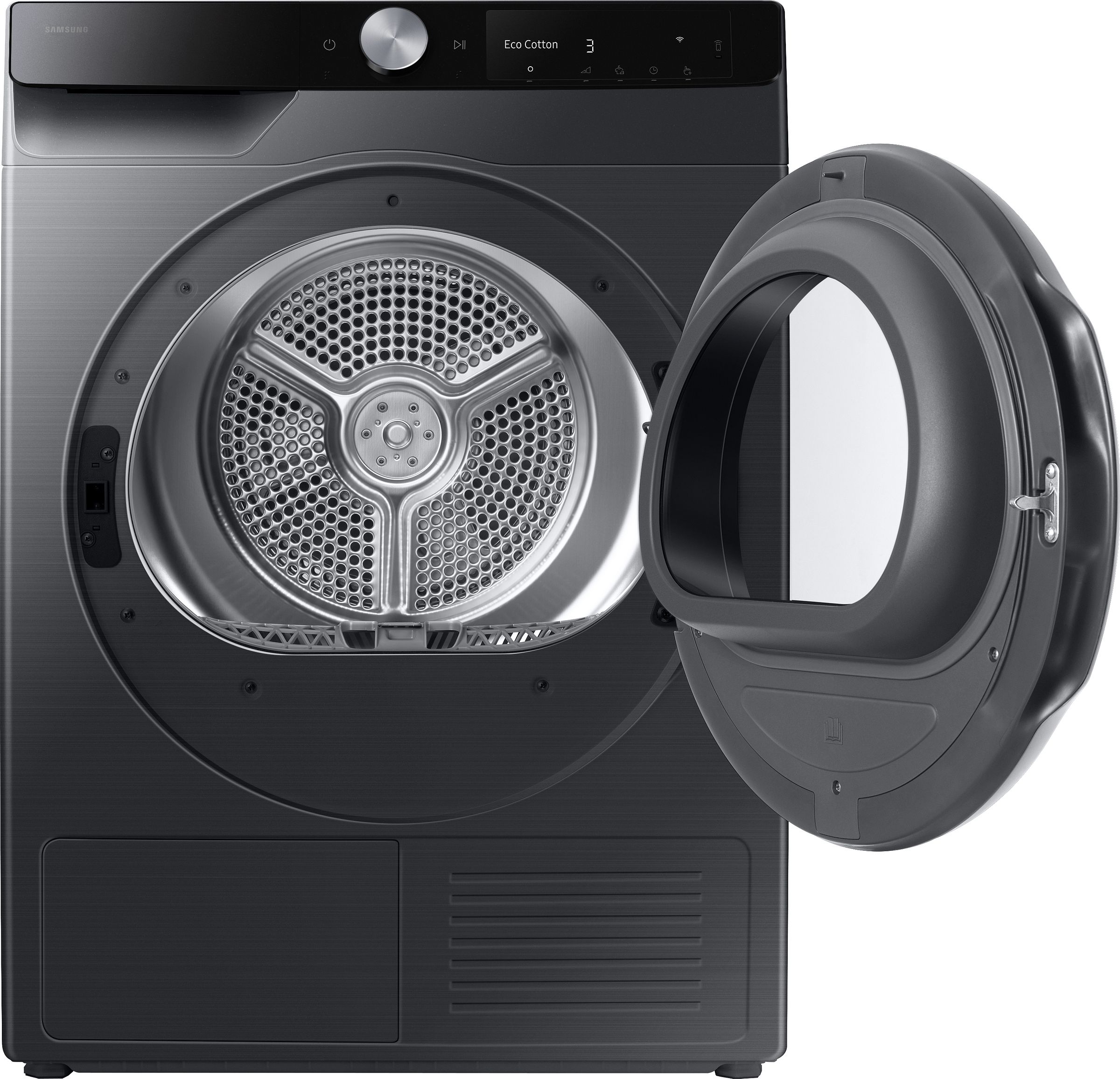 Sèche-linge pompe à chaleur SAMSUNG 9kg Moteur induction Connecté Noir - DV90DG6845LBU3
