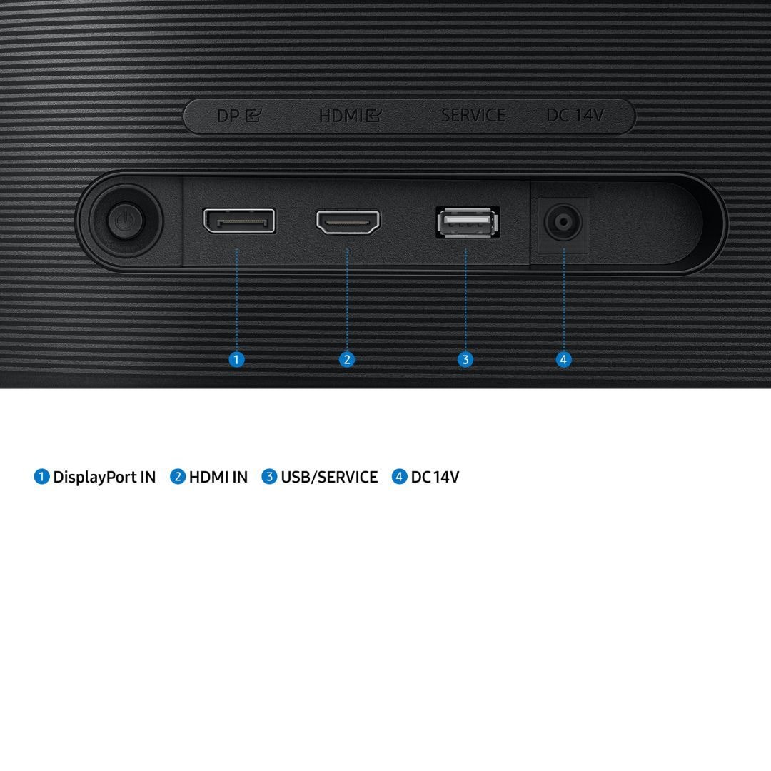 Ecran 24 pouces Full HD SAMSUNG  - LS24C332GAUXEN