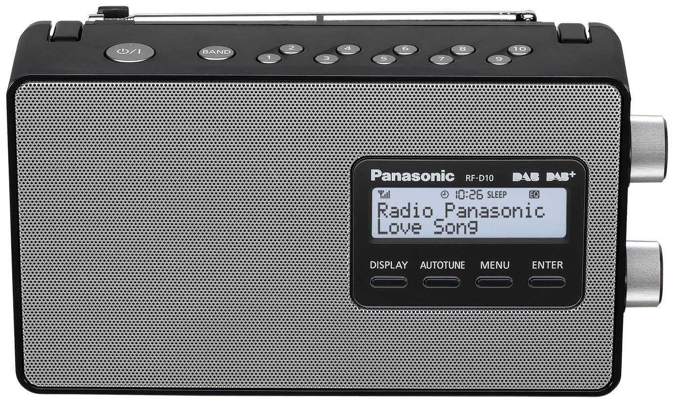 Radio DAB+ PANASONIC  - RF-D10EG-K