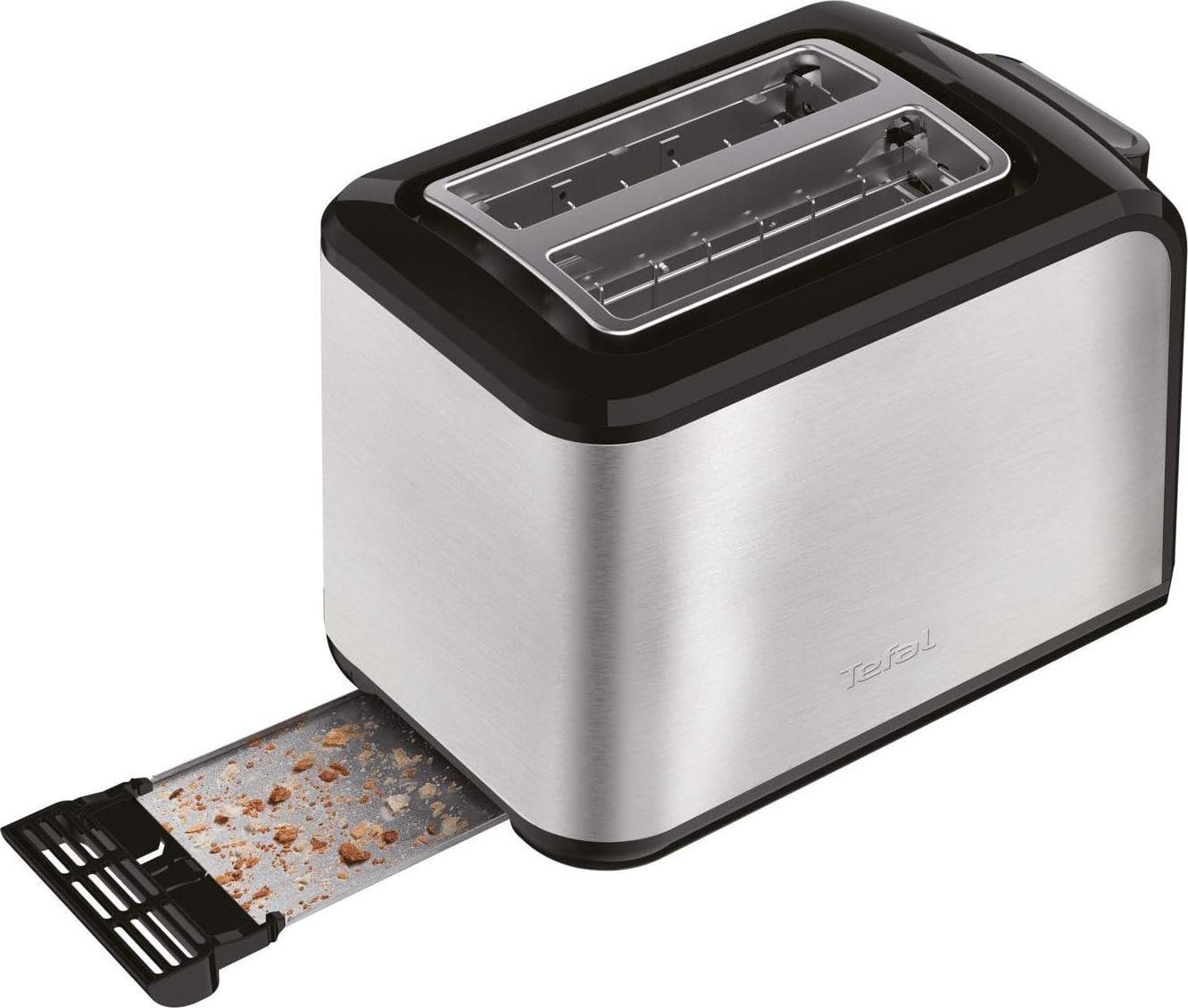 Grille pain TEFAL 2 fentes 850W Inox - TT410D10