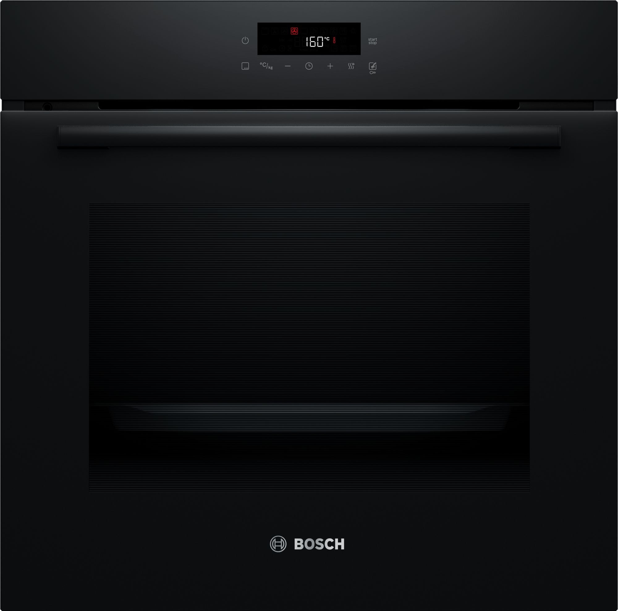 Four encastrable pyrolyse BOSCH Chaleur tournante 71 L Noir HBA571BB4