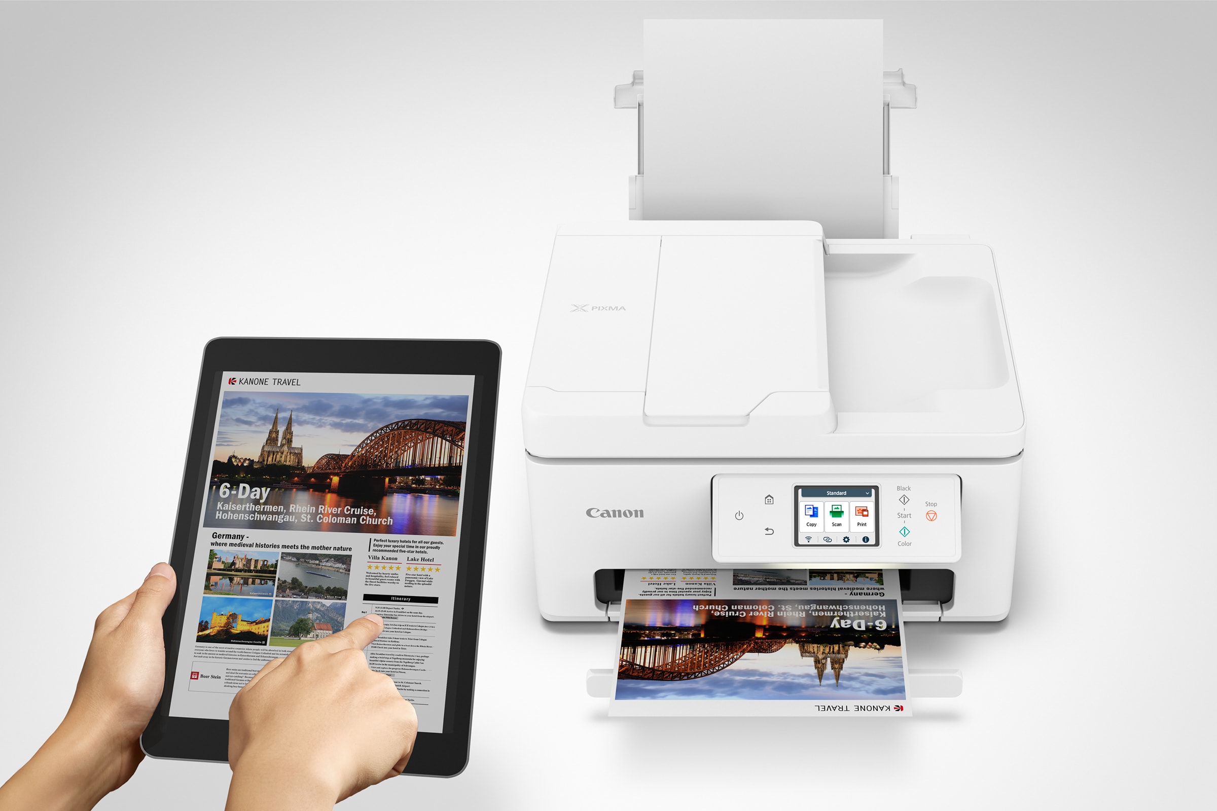Imprimante multifonction jet d'encre CANON - PIXMA-TS7750I Imprimante multifonction jet d'encre CANON - PIXMA-TS7750I