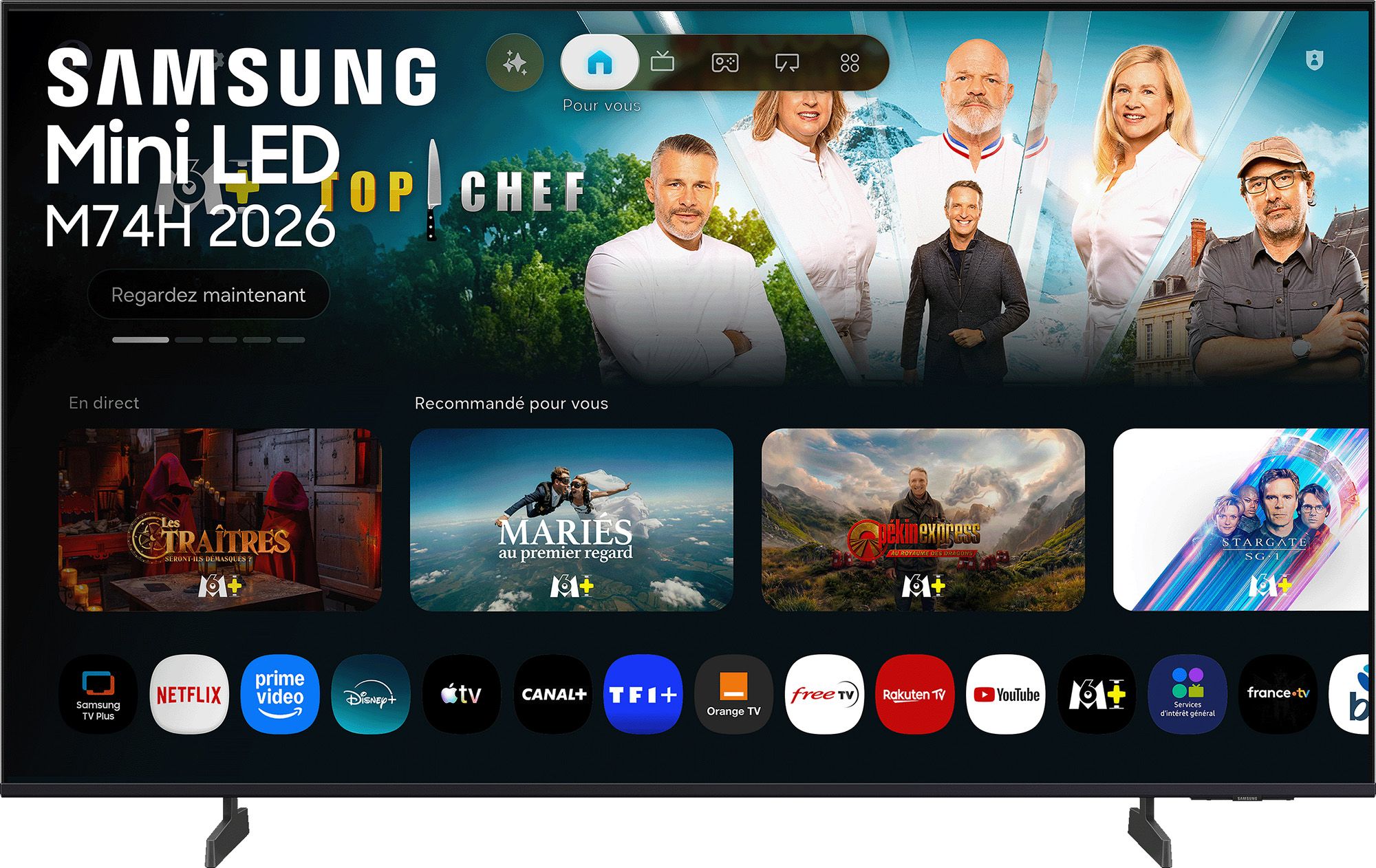 TV Mini LED 4K 127 cm SAMSUNG  - TU50M74H