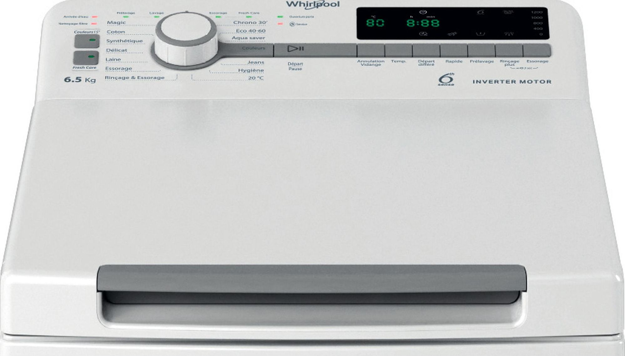 Lave linge Top WHIRLPOOL  - TDLRG65261FR