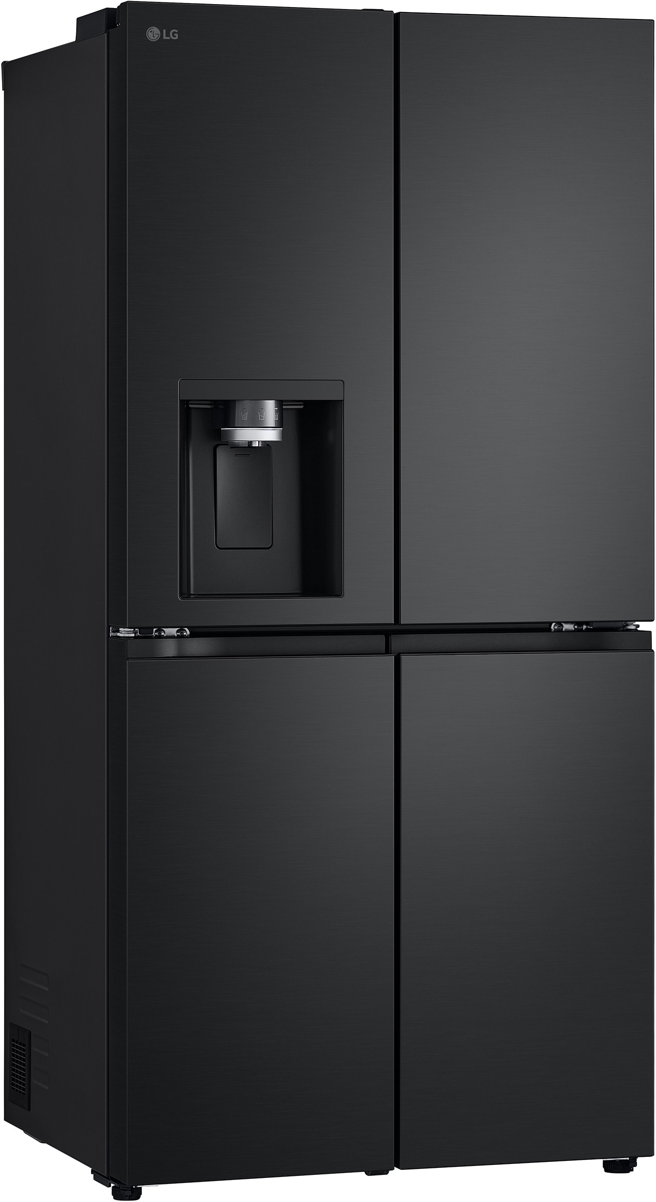 Réfrigérateur 4 portes LG , Froid ventilé, 506L, Noir - GML860EPFE Réfrigérateur 4 portes LG , Froid ventilé, 506L, Noir - GML860EPFE