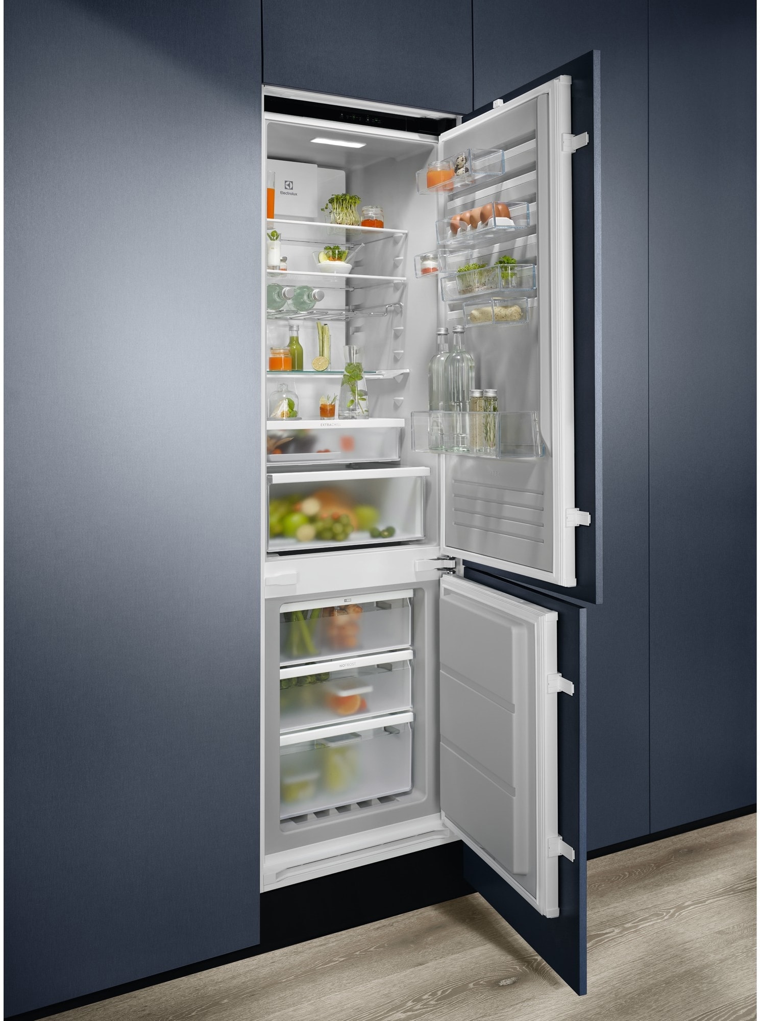 Réfrigérateur congélateur encastrable ELECTROLUX Série 600 Froid brassé 269L - ENT6ME19S Réfrigérateur congélateur encastrable ELECTROLUX Série 600 Froid brassé 269L - ENT6ME19S