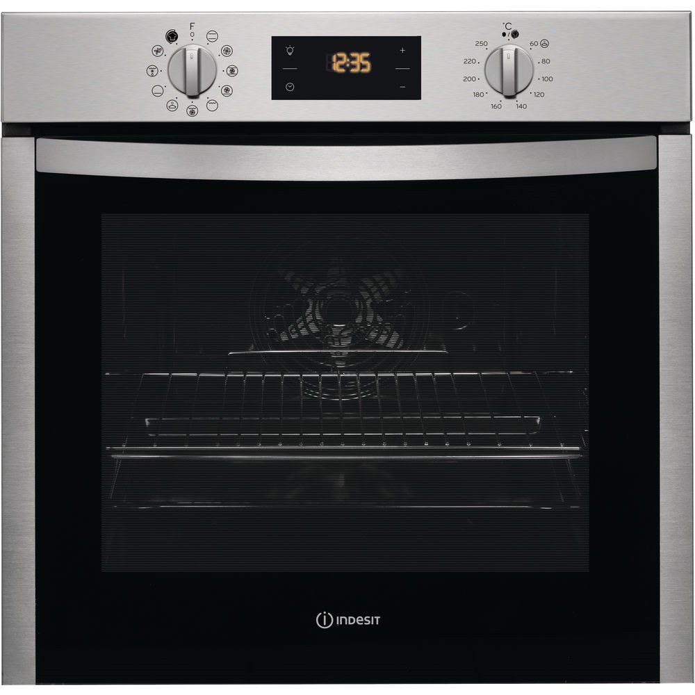 Four encastrable catalyse INDESIT Chaleur pulsée Turn & Cook 71L Inox - IFW5844CIX Four encastrable catalyse INDESIT Chaleur pulsée Turn & Cook 71L Inox - IFW5844CIX