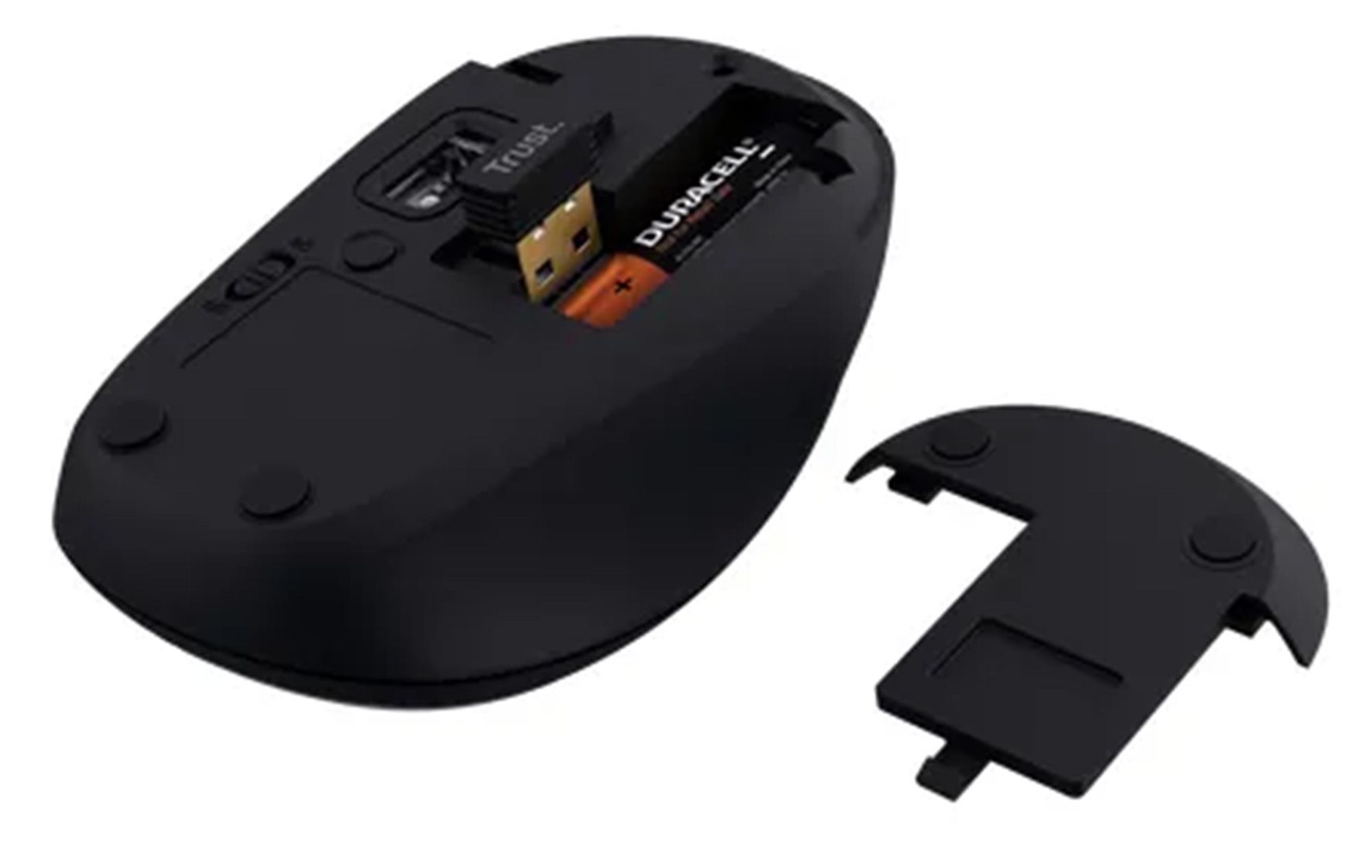Souris sans fil TRUST Noir - YVI+COMPACTNR-25440