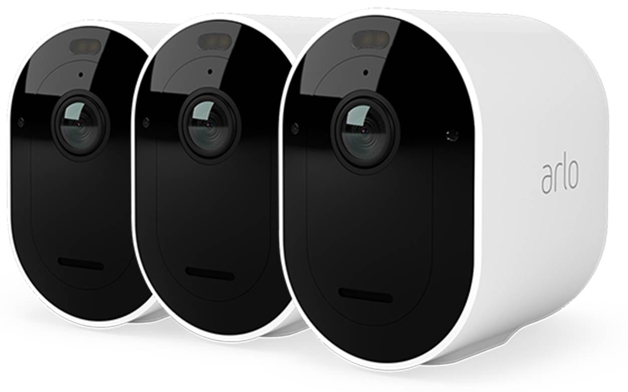 Caméra de surveillance ARLO Google Assistant Apple Home Kit Noir Blanc VMC4360P-100EUS