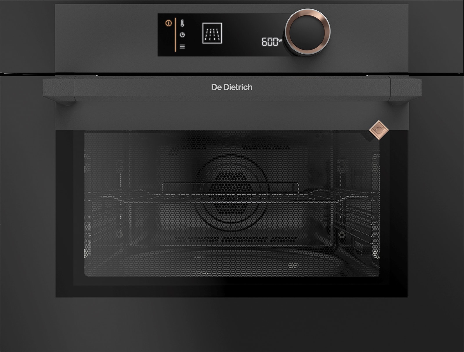 Micro ondes Encastrable DE DIETRICH Quattro System Speed Defrost 1000W 40L Noir DKE7335A