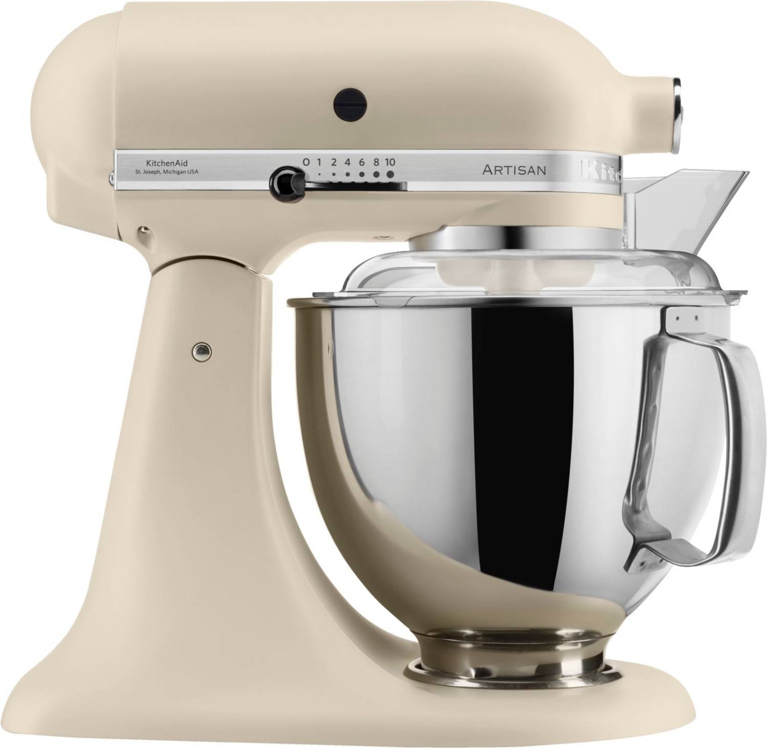 Robot pâtissier KITCHENAID 4.8L 300W Crème 5KSM175PSEAC