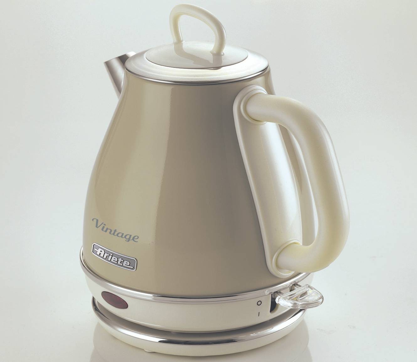 Bouilloire ARIETE Vintage, 1L, 1630w, Beige - VINTAGE2868BEIGE