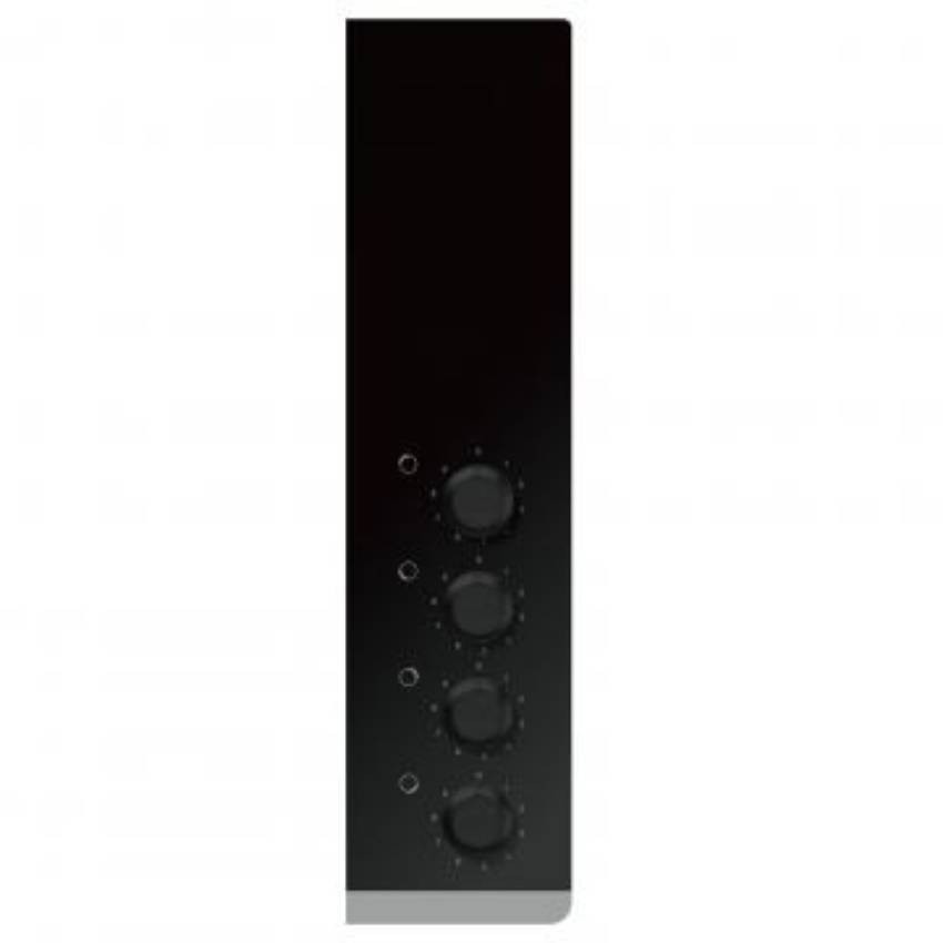 BRANDT Plaque vitroceramique 4 foyers Quicklight 60cm Noir