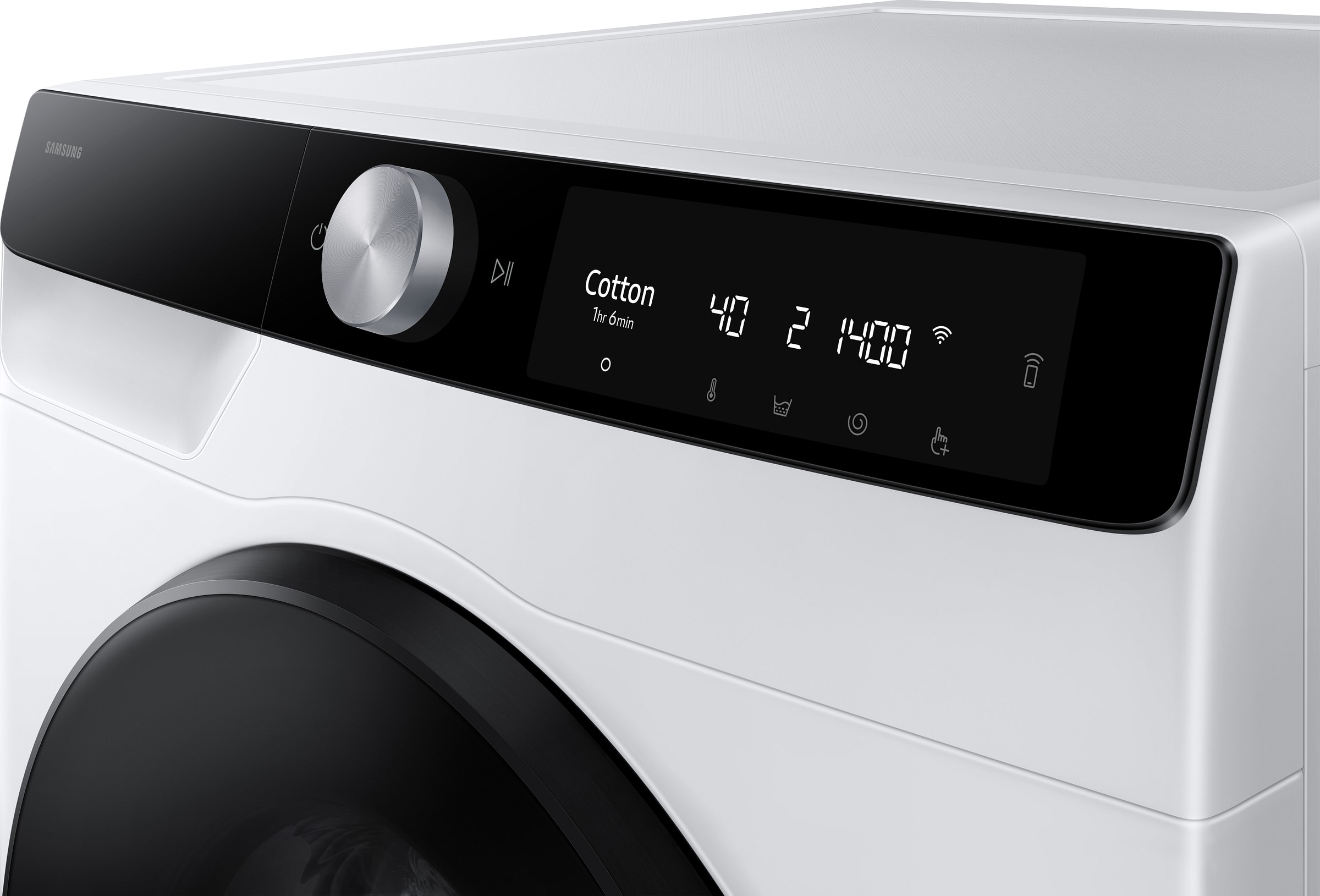 Lave linge sechant Frontal SAMSUNG 11kg 1400trs/min Blanc - WD11DG6B85BK