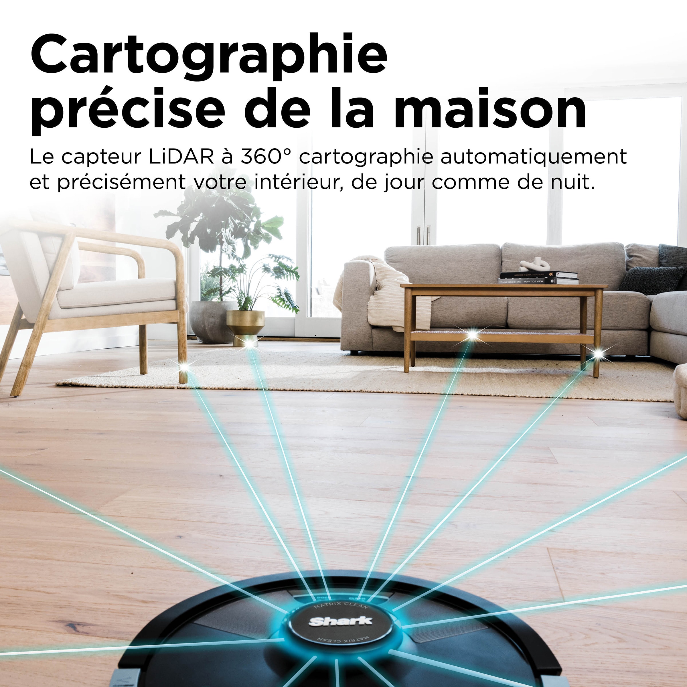 Aspirateur robot laveur SHARK Laveur, 2 en 1, Matrix Plus, Noir - RV2620WAEU Aspirateur robot laveur SHARK Laveur, 2 en 1, Matrix Plus, Noir - RV2620WAEU