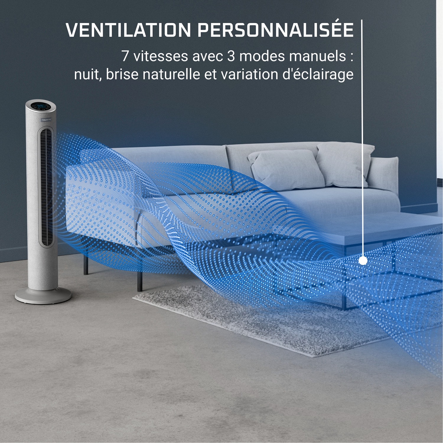 ROWENTA Ventilateur tour  - VU6980F0