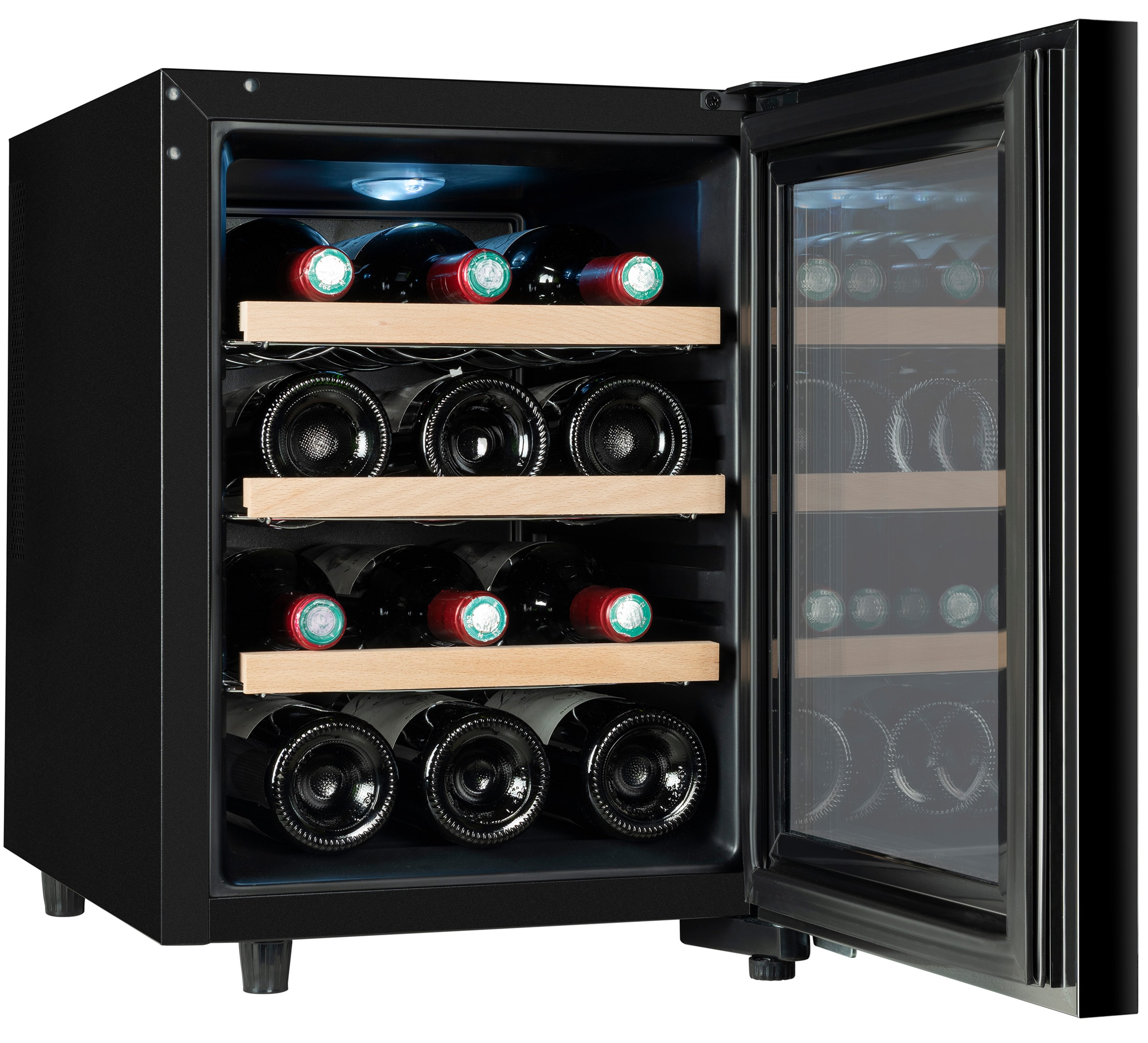 Cave à vin de service CLIMADIFF 12 bouteilles Noir - CUVEE12