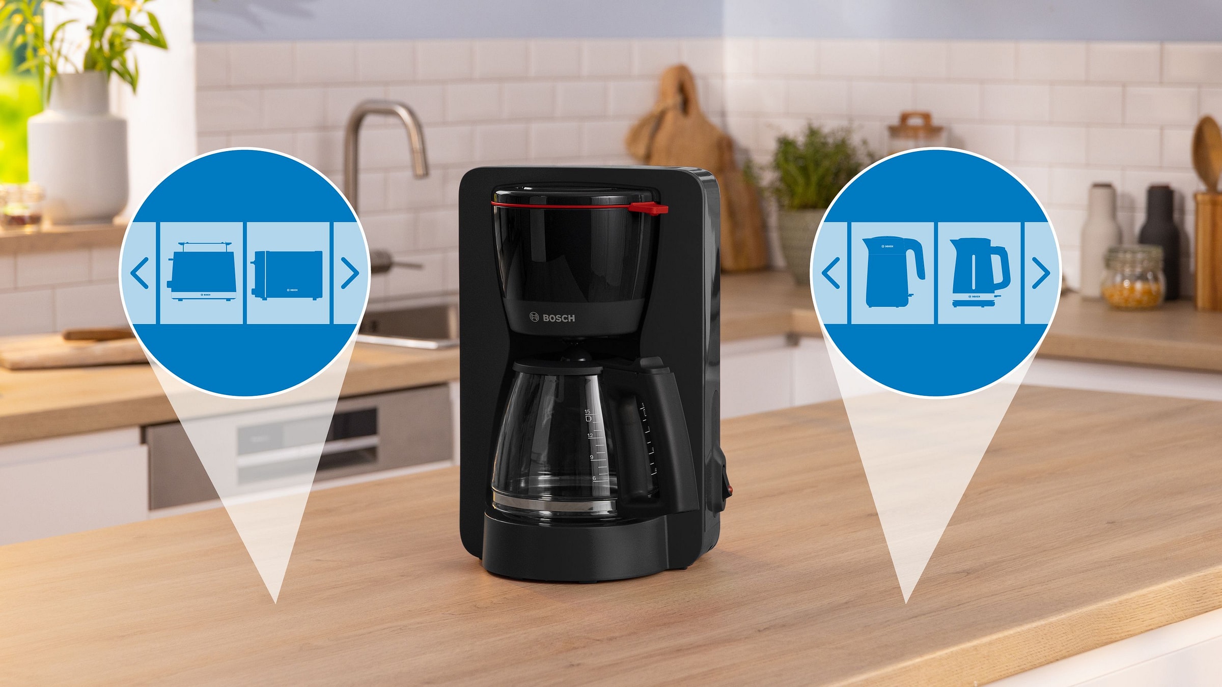 Cafetière BOSCH Noir - TKA2M113