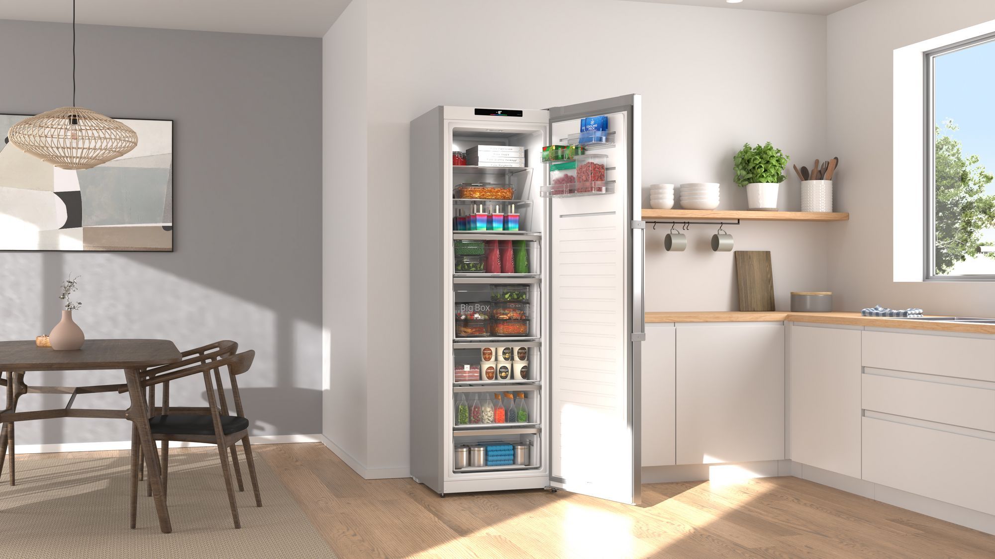 Congélateur armoire BOSCH  - GSN36AICM