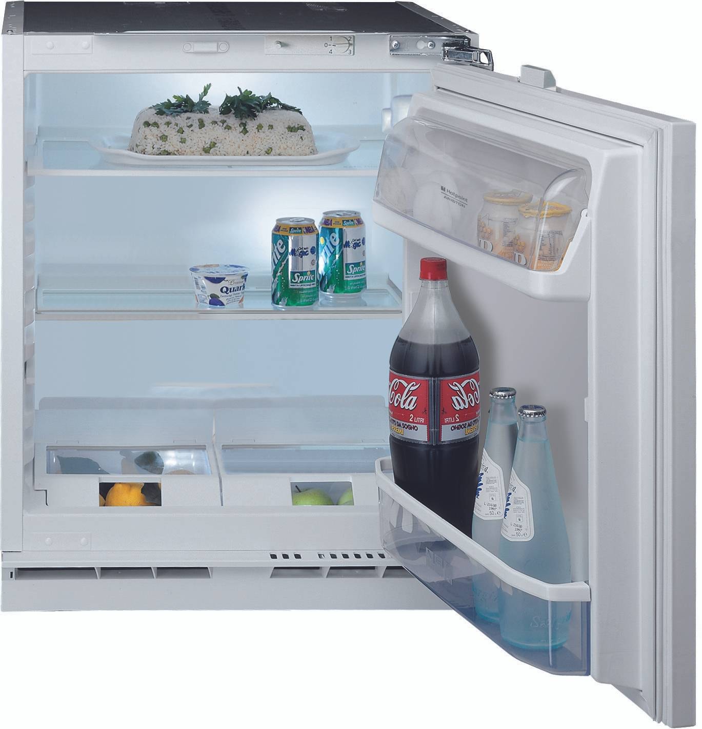 Table top encastrable HOTPOINT ARISTON 59.6 cm Blanc HABUL011