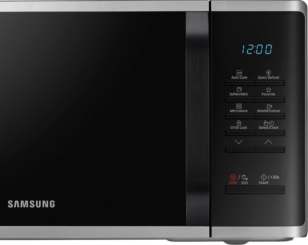 SAMSUNG Micro ondes Quick Defrost 1150W 23L Gris - MS23K3513ASEF
