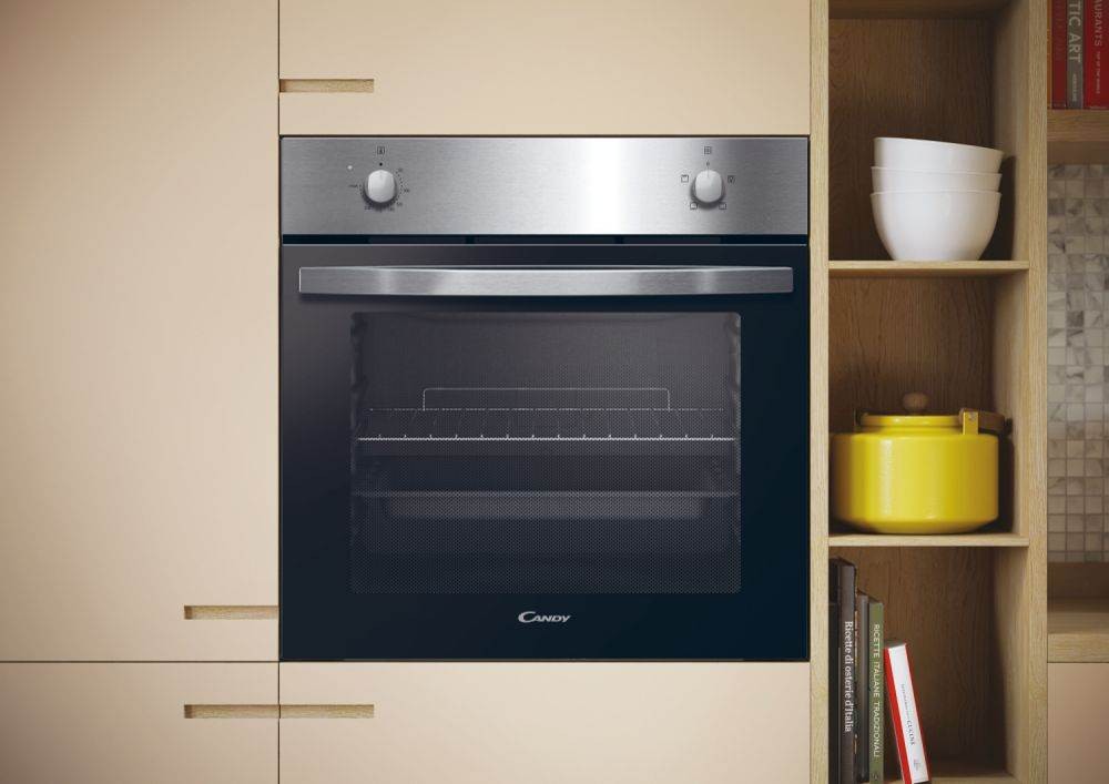 Four encastrable émail lisse CANDY 70L Inox - FIDCX100 Four encastrable émail lisse CANDY 70L Inox - FIDCX100