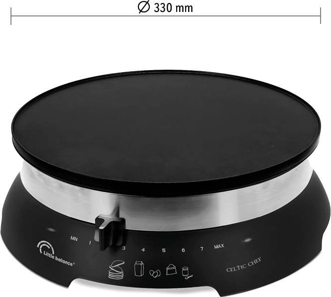 Crêpière LITTLE BALANCE 33cm 1300W - 8538