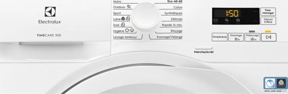 Lave linge Frontal ELECTROLUX 8kg 1200trs/min Blanc - EW5F8512AB