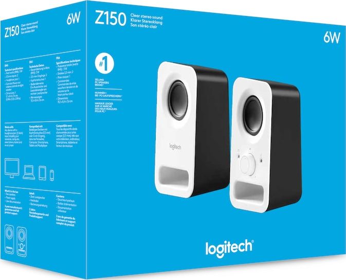 Enceintes multimédia LOGITECH 2.0 6W - 980-000815