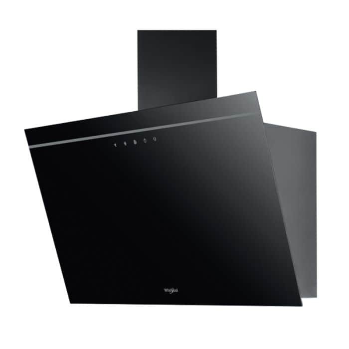 Hotte decorative murale WHIRLPOOL , 5 vitesses, 71dB, 60cm, Noir - AKR62FLTK Hotte decorative murale WHIRLPOOL , 5 vitesses, 71dB, 60cm, Noir - AKR62FLTK