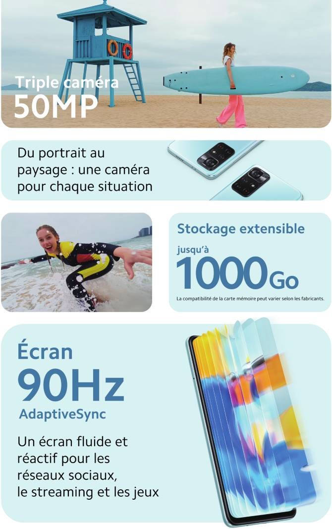 Smartphone XIAOMI - REDMINOTE11S5G4128BT Smartphone XIAOMI - REDMINOTE11S5G4128BT