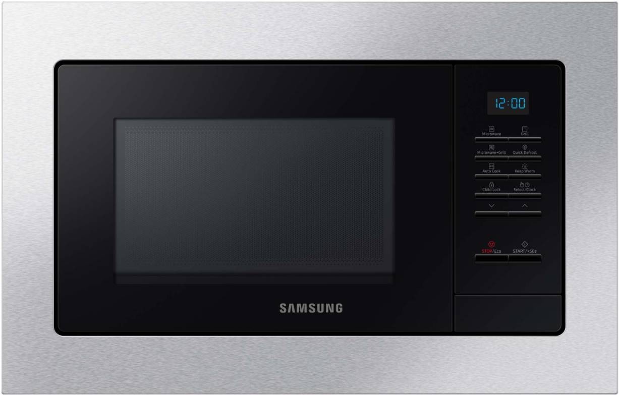 SAMSUNG Micro ondes Grill Encastrable 20L Inox  MG20A7013CT