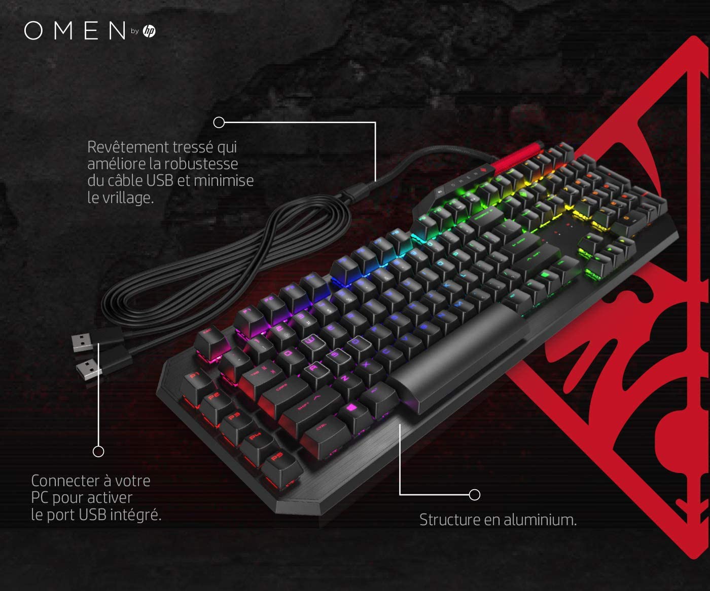 Clavier gamer HP  - HP2VN99AA