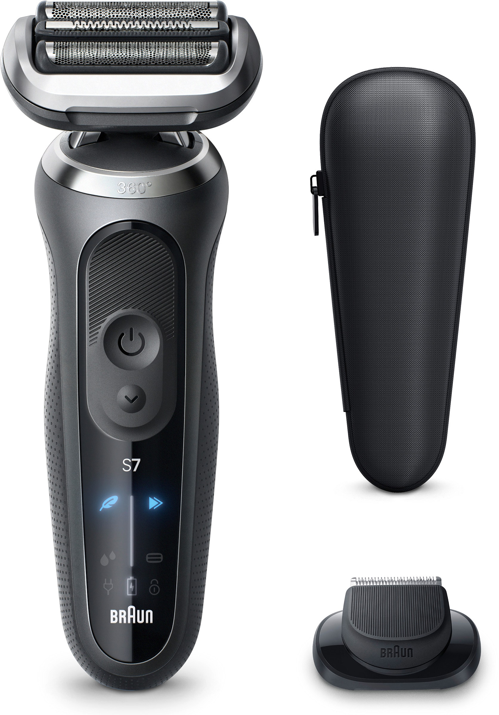 Rasoir électrique BRAUN SkinFlex 360° SensoAdapt Wet & Dry 72-G1200S