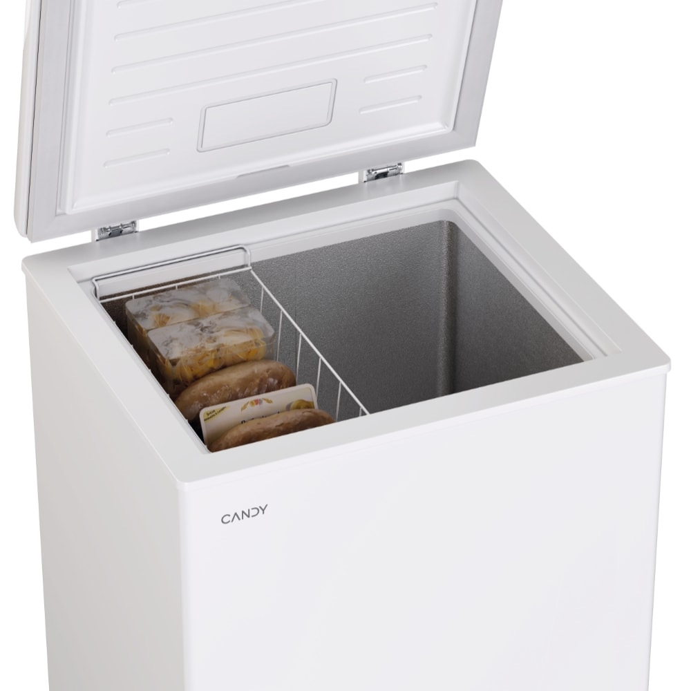 Congélateur coffre CANDY , Froid statique, 97L, Blanc - CCHH100E
