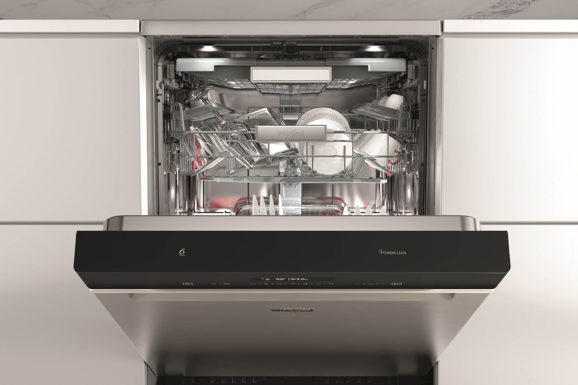 Lave vaisselle 60 cm WHIRLPOOL  - WFP5O41PLGX