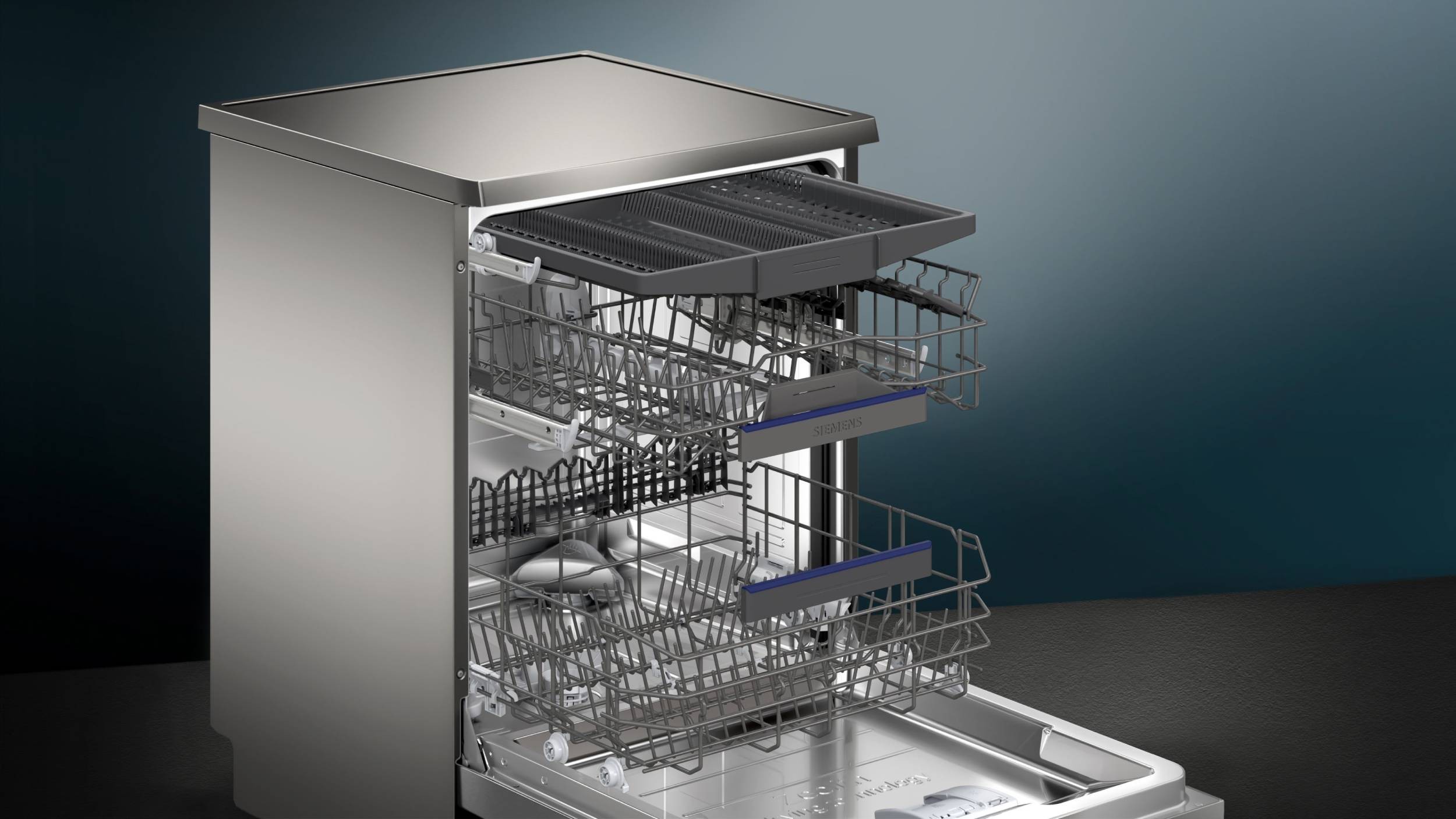 Lave vaisselle 60 cm SIEMENS iQ500 Home Connect 14 couverts - SN25ZI08CE Lave vaisselle 60 cm SIEMENS iQ500 Home Connect 14 couverts - SN25ZI08CE