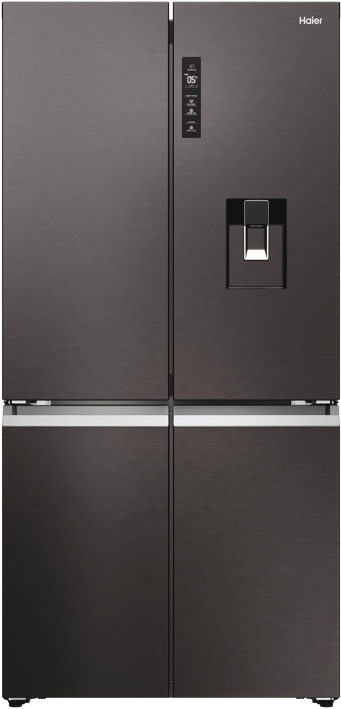 Réfrigérateur 4 portes HAIER 642L No Frost Inox HCR79F19EHMD